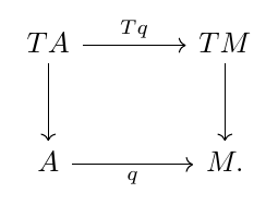 Commutative diagram illustrating 3.6 Double-infinitesimal repair geometry.