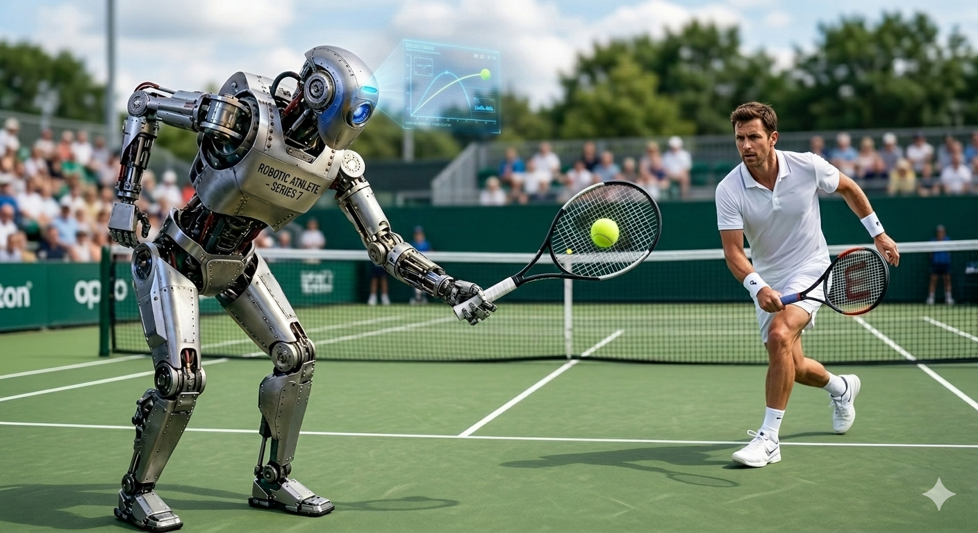 Three Nano Banana Lite challenge cases and their retained ARTISTIC proposals. The upper two source assets already contain side-by-side labels; the tennis pair is shown separately. The examples distinguish role, action-phase, and topology repair. Baseball and tennis remain…